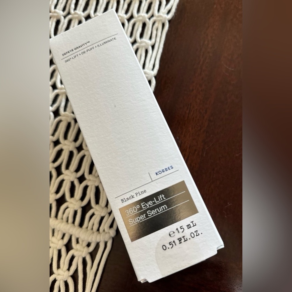 Korres NIB 360 Eye lift serum. Price is firm